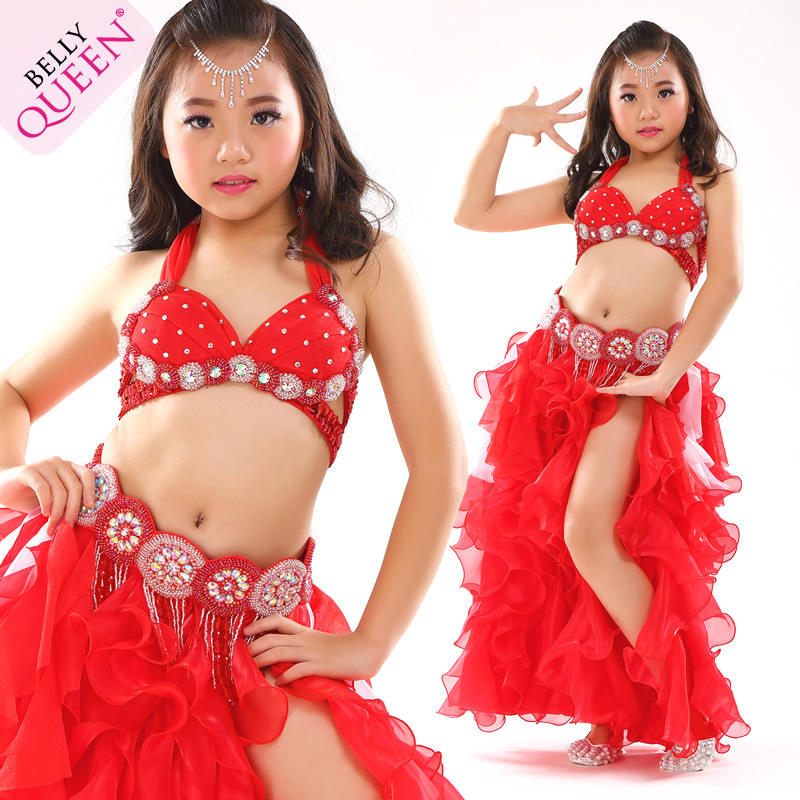 Dancewear Polyester Belly Dance Costumes For Kids Dancewear Polyester Belly Dance Costumes For Kids